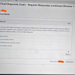 NR668 PMHNP Question Bank Final Diagnostic Exam 2026 Complete Answers: Respondus Lockdown and Webcam